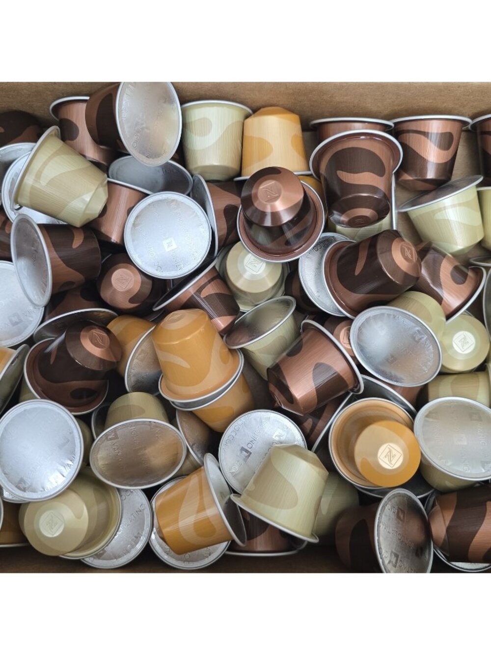 Nespresso Coffee Original line Pods Variety Pack 80 CT Vanilla Hazelnut Caramel